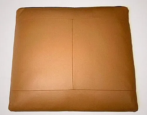 Ikea LIDHULT Seat Cushion Leather Replacement Slipcover Cover Brown