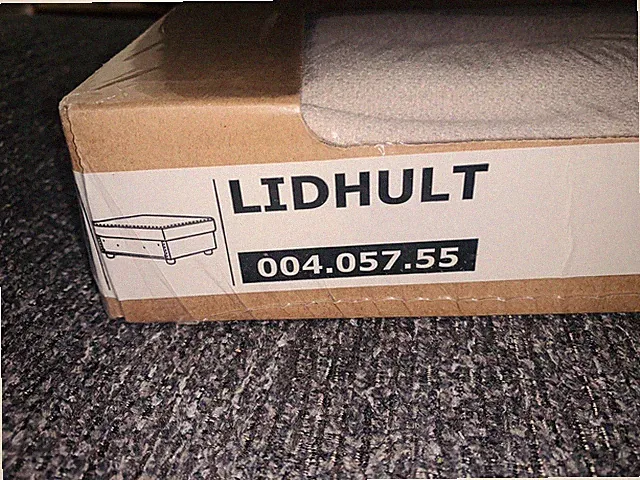 IKEA LIDHULT Sofa Slipcover Open End Section GASSEBOL Beige Replacement 00405755