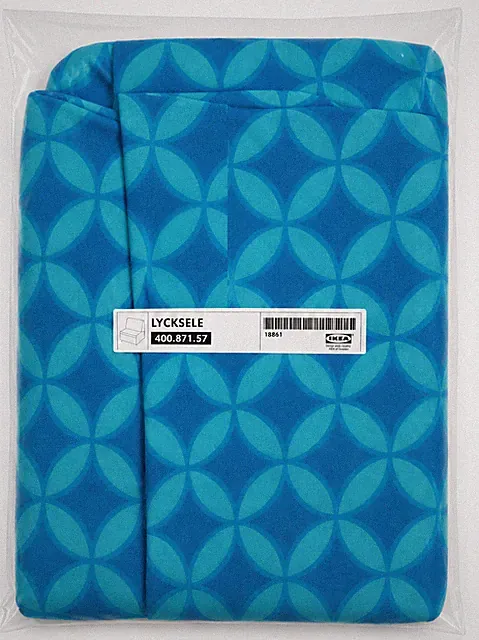 IKEA LYCKSELE Armchair-SofaBed Cover MIXDALA Multicolor Turquoise 400.871.57 New