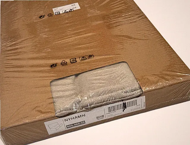 Ikea NYHAMN Cover for Sofa Sleeper Naggen Beige 905.466.33 New Cover Only
