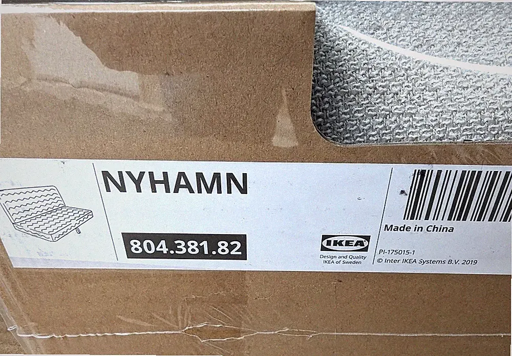 Ikea NYHAMN Sleeper Sofa / Sofa Bed Cover Slipcover HYLLIE BEIGE New in Box!