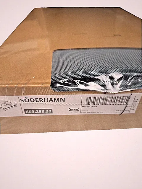 IKEA SÖDERHAMN Sofa Section Cover FINNSTA Turquoise 603.283.30 - NEW