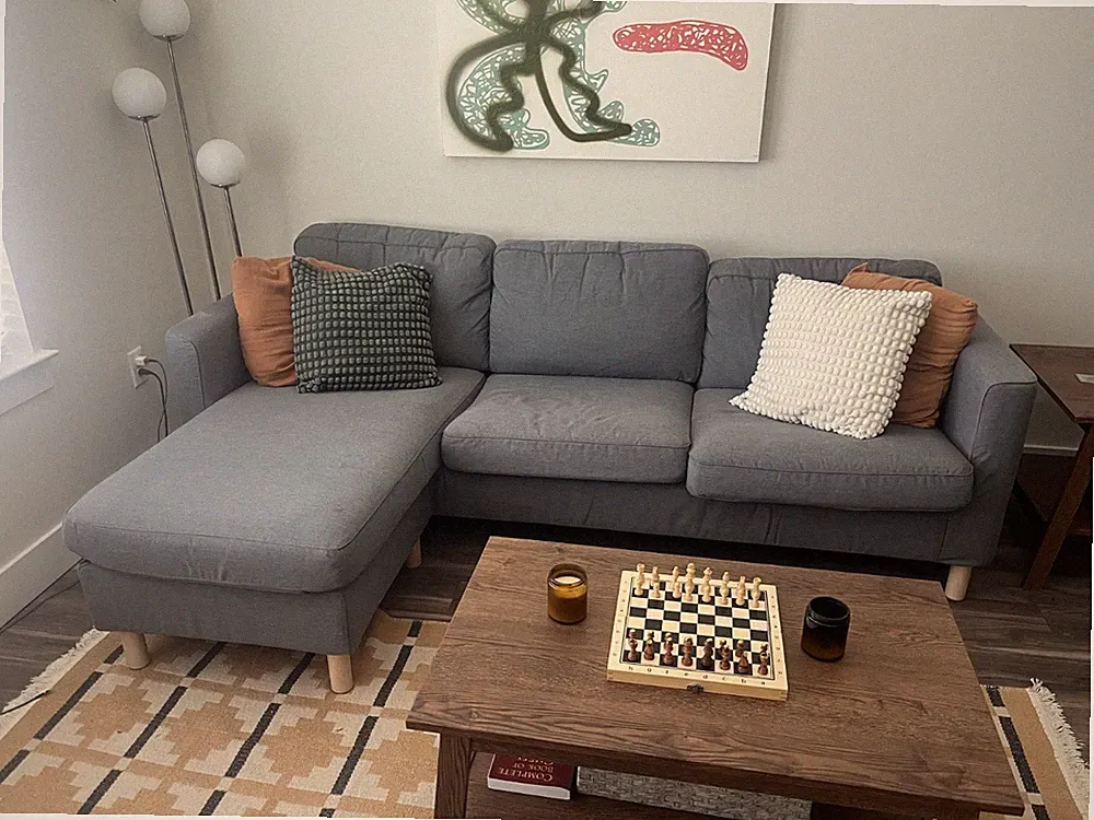 IKEA sectional - Saltsjobaden. Gray. Used - Good condition