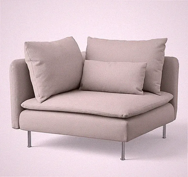 IKEA Soderhamn Couch, Corner section, light beige