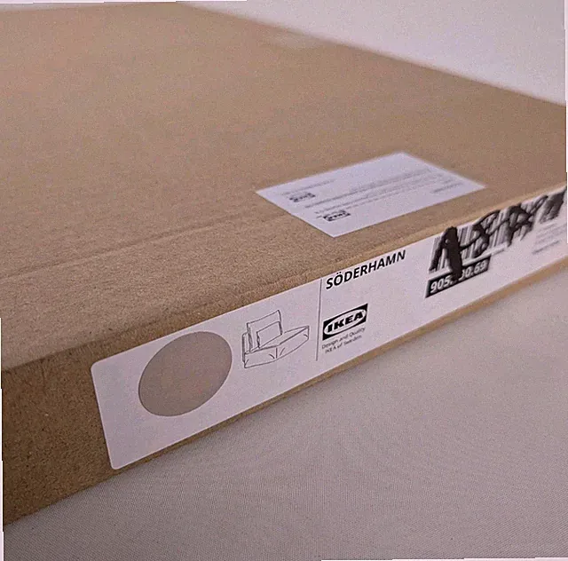 Ikea SODERHAMN Cover for 1-Seat Section Gransel Natural 905.190.69 New