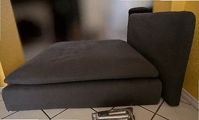 Ikea sofa, sectional, fibric washable