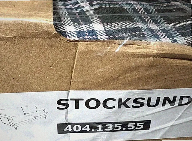 Ikea STOCKSUND Loveseat / 2 Seat Sofa Cover Slipcover SEGERSTA MULTICOLOR Sealed