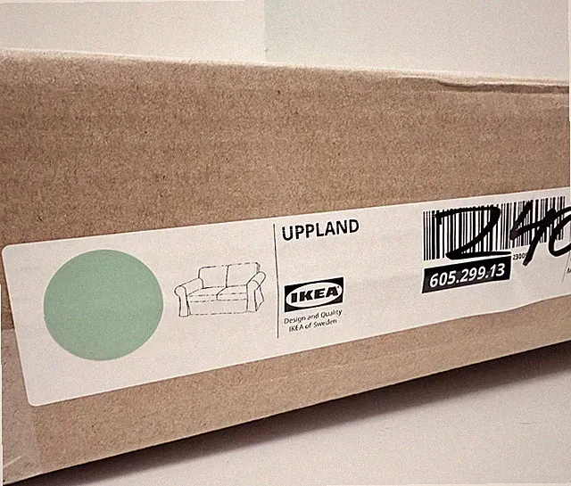 Ikea UPPLAND 2-Seat Loveseat Sofa COVER Hakebo gray-green 605.299.13 - NEW