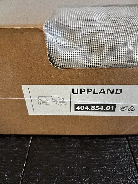 IKEA UPPLAND 3-Seat Sofa Chaise Cover Totebo Light Beige 404.854.01 NEW