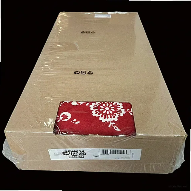 Ikea UPPLAND 4-Seat Sectional Sofa COVER Virestad Red/White 804.727.17 - NEW
