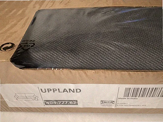 Ikea UPPLAND Cover for loveseat 2 seat COVER ONLY, hallarp gray 404.727.62 - NEW