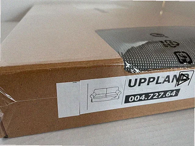 Ikea UPPLAND Loveseat 2 seat COVER ONLY, remmarn light gray 004.727.64 - NEW