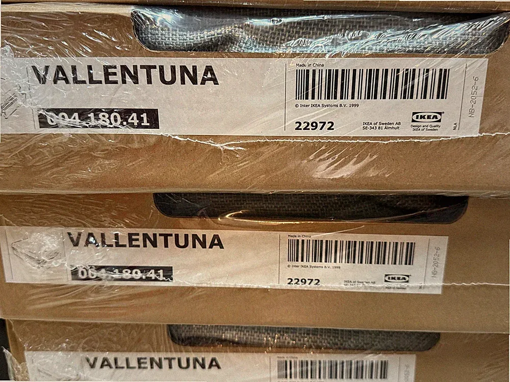 Ikea VALLENTUNA Cover for Sleeper Section Module Hillared Light Blue 004.180.41