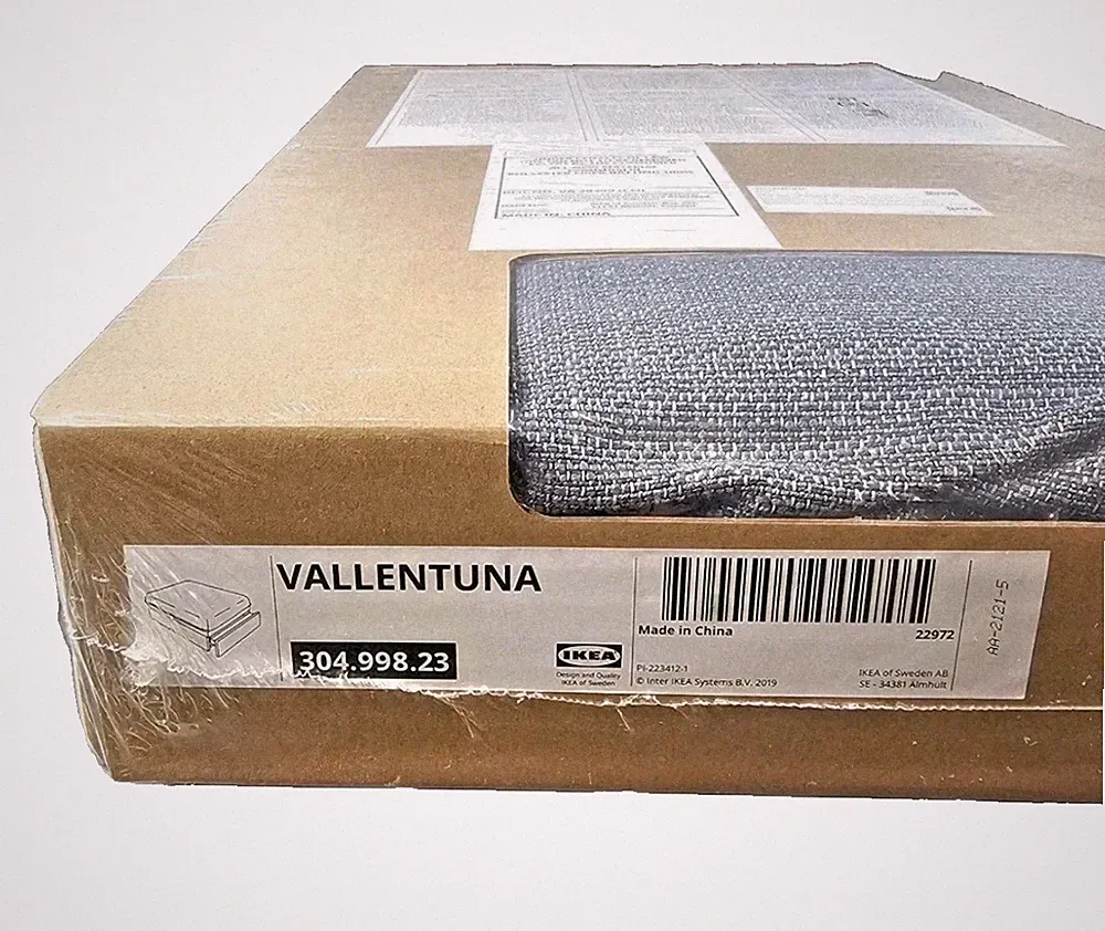 IKEA VALLENTUNA Sleeper Section Cover Hillared Dark Gray 304.998.23 – NEW