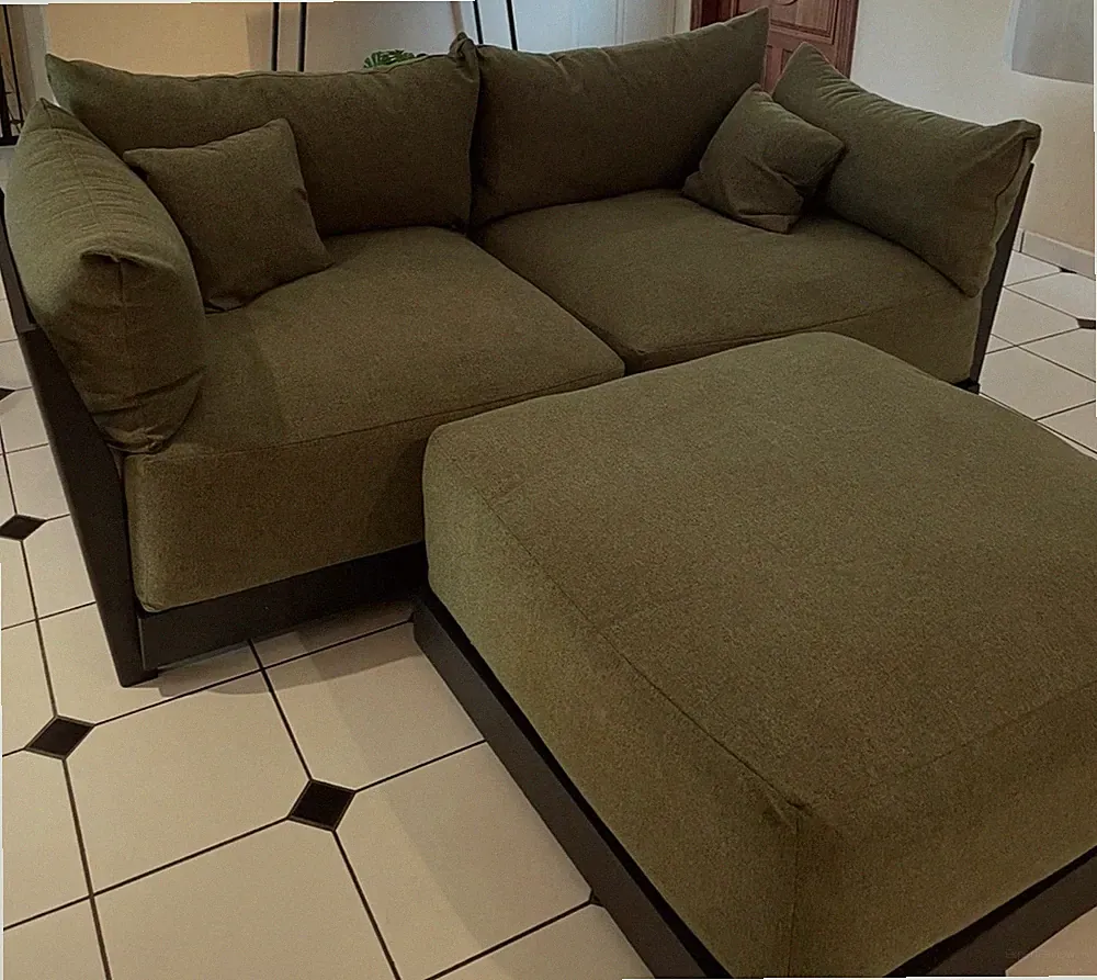 Inside Weather Slipcover ONLY - Modular Bondi 2- Seater Sofa Sectional In Fern