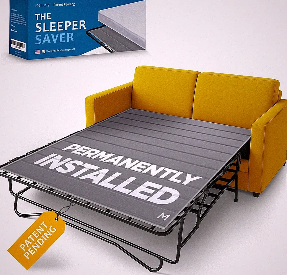 Installed Sleeper Sofa Bed Support Board Queen Reinforced Wood Pull Out Couch
