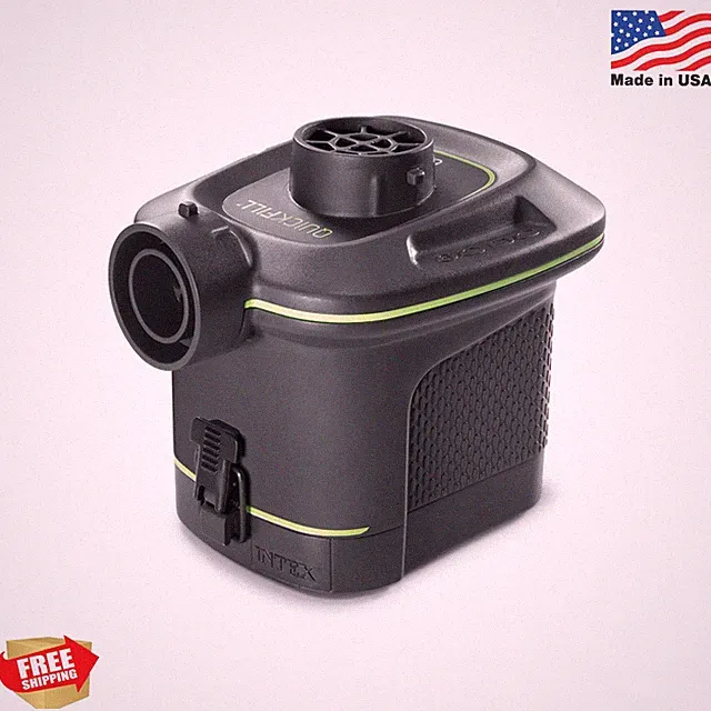 INTEX QuickFill Electric Air Pump: Inflates and Deflates Air Mattresses, Inflata