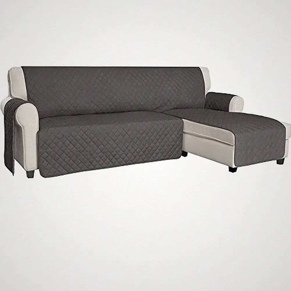 ISSUNTEX Sectional Couch Covers for Dogs, Reversible L Shaped Sofa Cover, Wat...