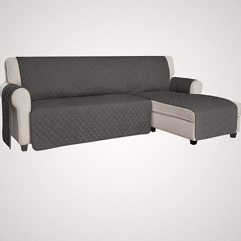 ISSUNTEX Sectional Couch Covers for Dogs, Reversible L Shaped Sofa Cover, Wat...