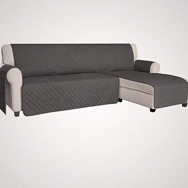 ISSUNTEX Sectional Couch Covers for Dogs, Reversible L Shaped Sofa Cover, Wat...
