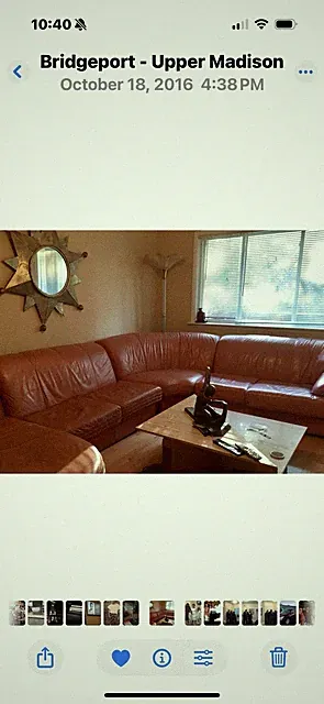 Italian Leather Sectional