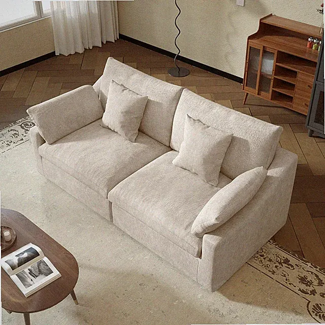 JACH Sectional Couches for Living Room, Cloud Sectional Couch with Deep Seat, do