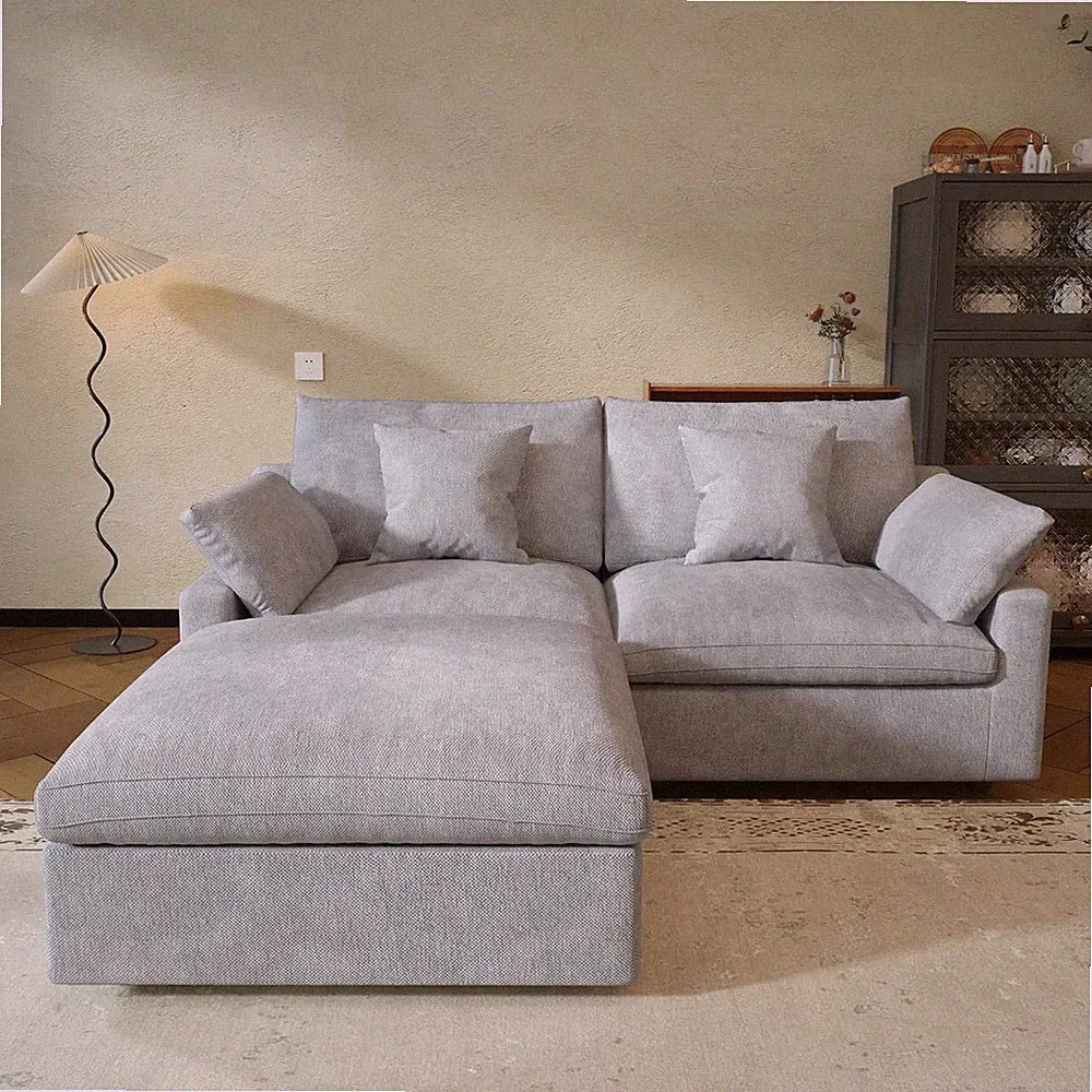 JACH Sectional Couches for Living Room, Cloud Sectional Couch with Deep Seat, Lo
