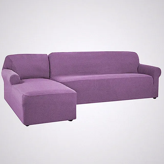 Jacquard Sofa Cover for Living Room Corner Slipcover Stretch Elastic Couch Cover