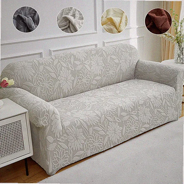 Jacquard Sofa Slipcover High Stretch Full-Coverage Chair Loveseat Couch Covers