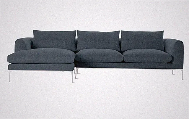 Jonas Sectional Sofa L Shape With Right Chaiselongue by Design Within Reach
