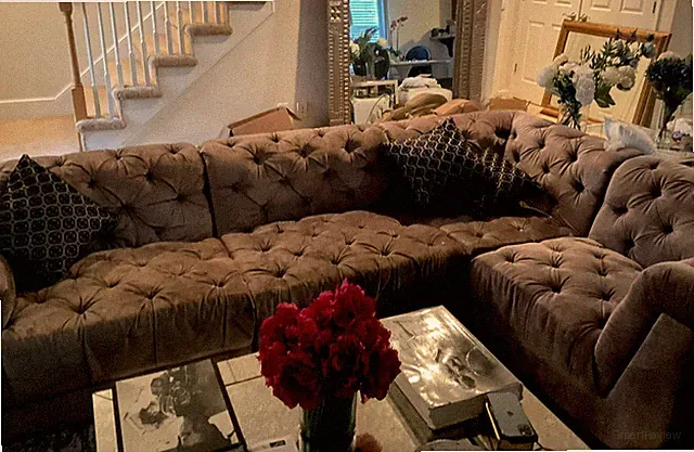 jonathan adler furniture—sofa- The Ultra Sectional Sofa In Charcoal....
