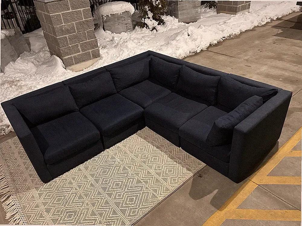 Joybird Daya Corner Modular 5pc Sectional