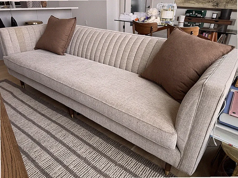 Joybird Sofa - 3 Seater In Oatmeal/Tan