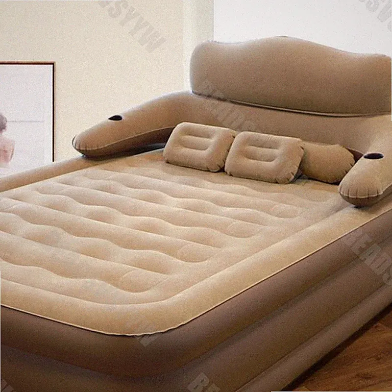 King Size Air Mattress Sofa Bed for Outdoor Camping Portable Inflatable Couch