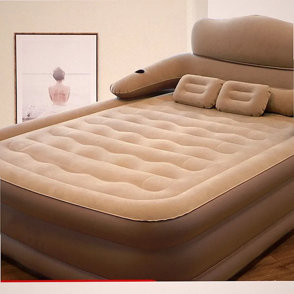 King Size Air Mattress Sofa Bed For Outdoor Indoor, Portable Inflatable Couch US
