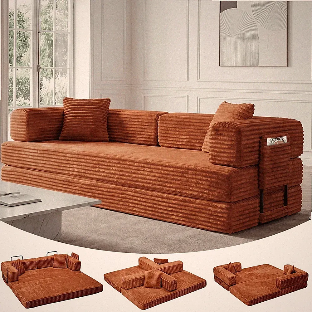 King Size Sleeper Sofa 81" - FREE SHIPPING