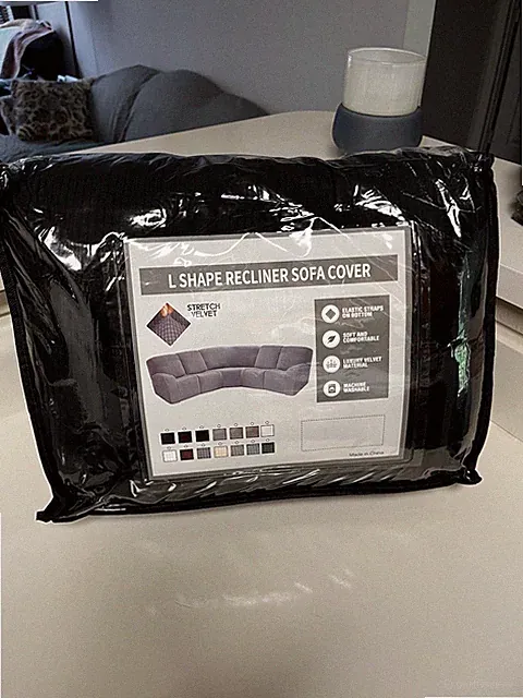 L shape recliner sofa cover
