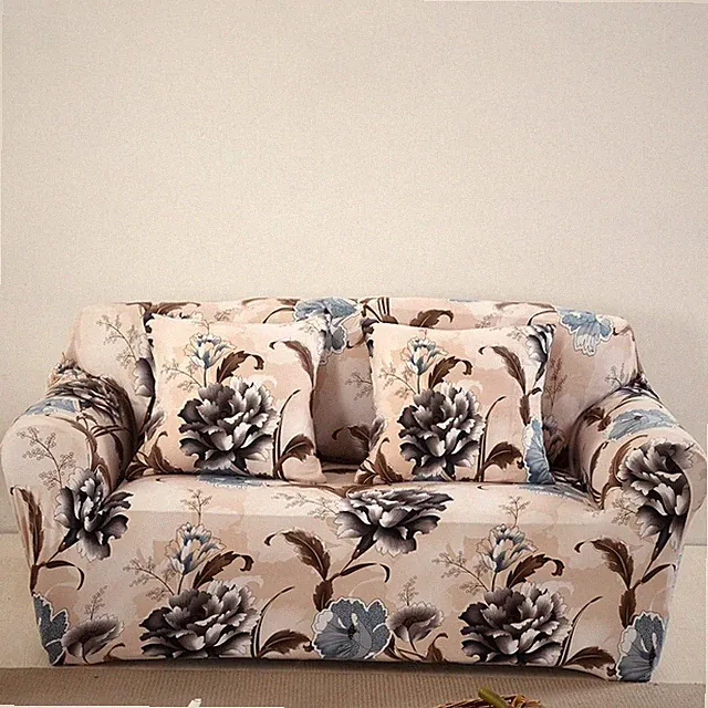 L-Shape Seater Stretch Elastic Slipcovers Sofa Couch Cover Living Room Protector