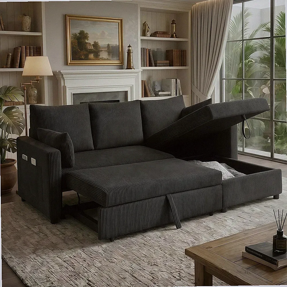 sectional sofa bed