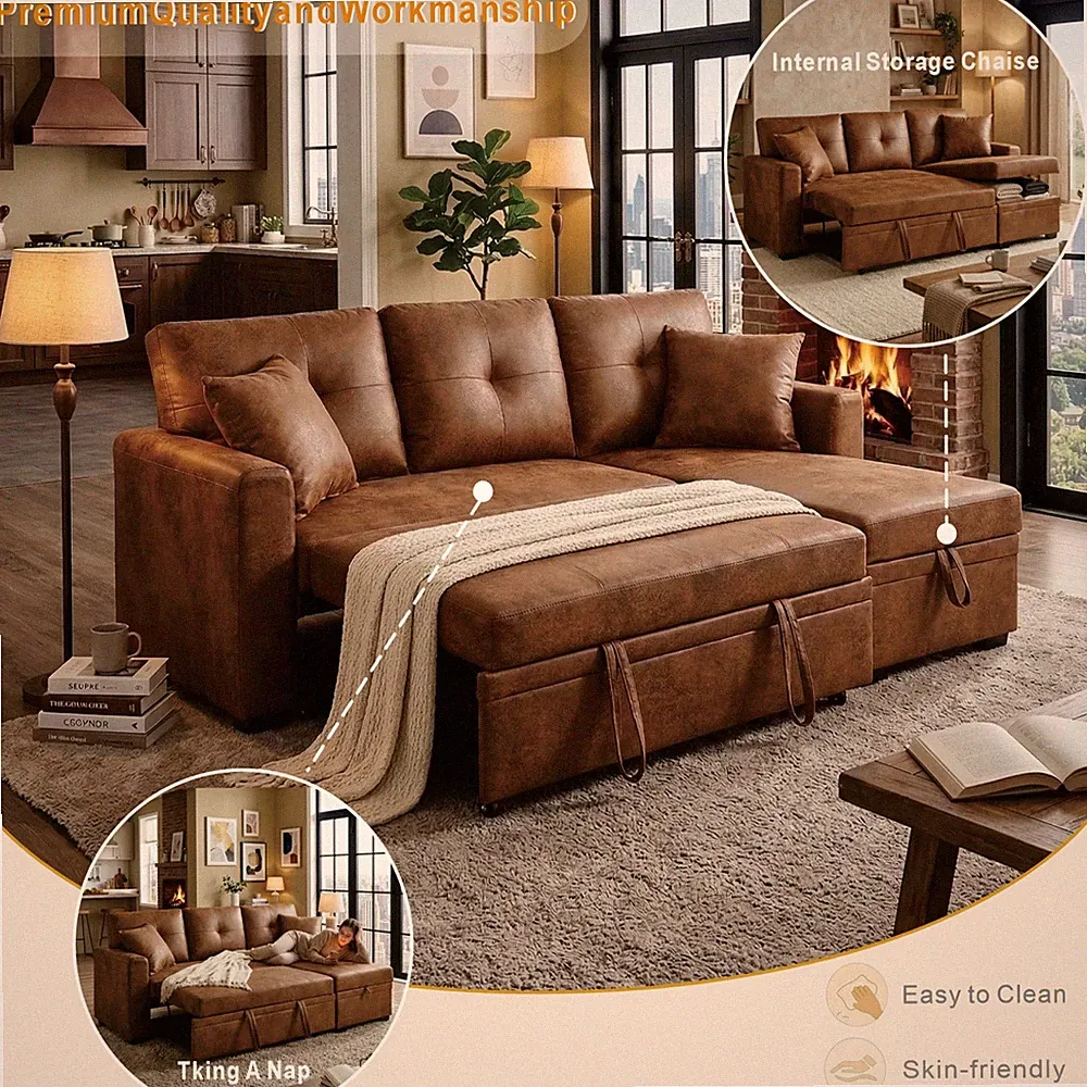 Performance Fabric Chaise