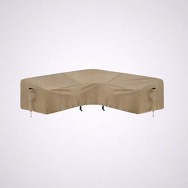 L Shaped Waterproof Outdoor Sectional Sofa Cover