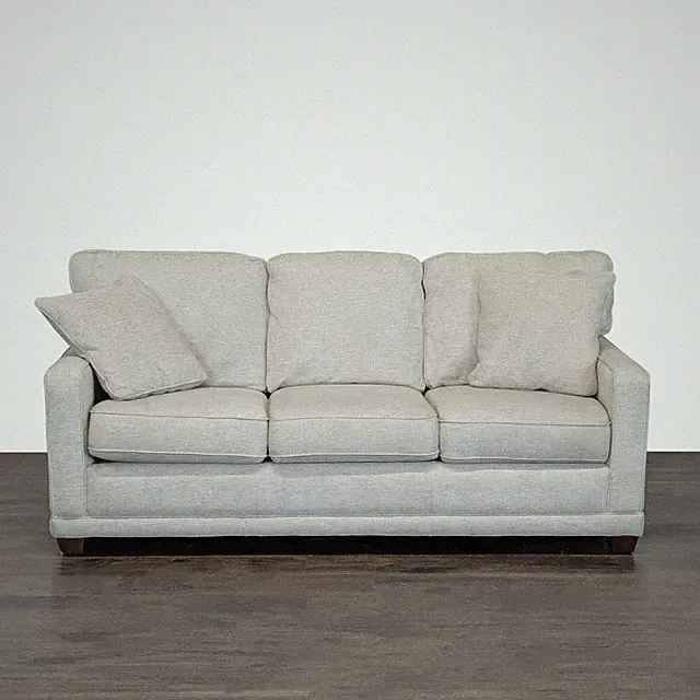 La-Z-Boy Kennedy 3-Seat Sofa in Light Beige Fabric