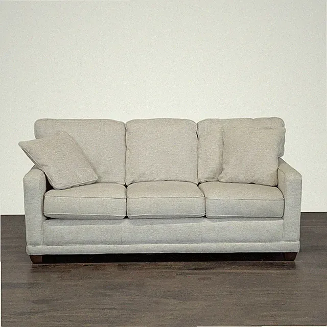 La-Z-Boy Kennedy 3-Seat Sofa in Light Beige Fabric