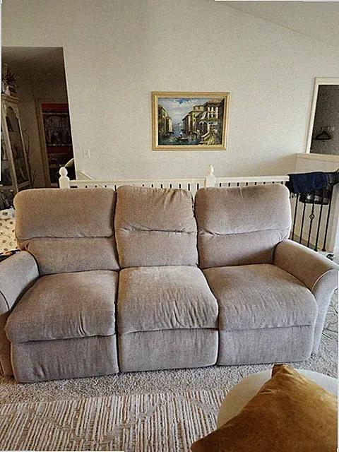 La-Z-Boy Manuel Recliner Sofa $550.