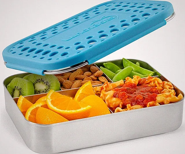 Large Cinco Stainless Steel Lunch Container Five Section Design Holds a Variety
