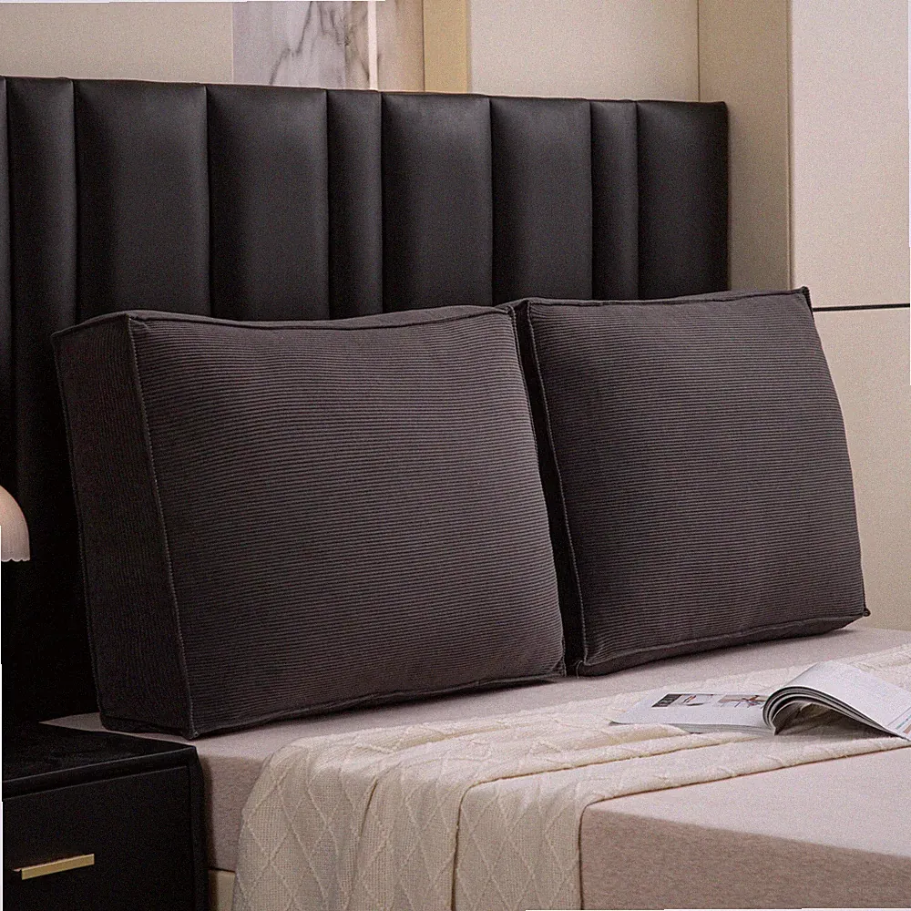 Large Couch Back Cushions Headboard Pillows Sofa Comfort Lumbar Support Pillow