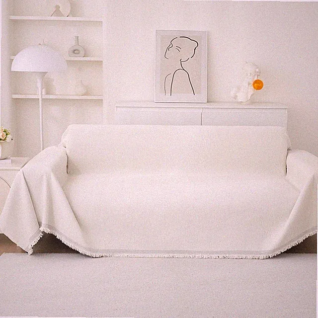 Large Couch Cover Blankets For Sofa,Thick Waterproof Couch Cover For Cats,Sof...