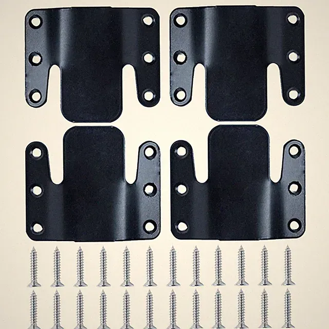 LazyMe Universal Sectional Sofa Interlocking Connector 4 Piece, 4 Piece