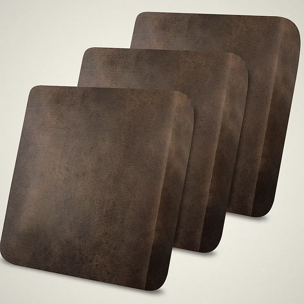 Leather Look Couch Cushion Covers, Stretch Sofa Cushion Covers for Sectional...