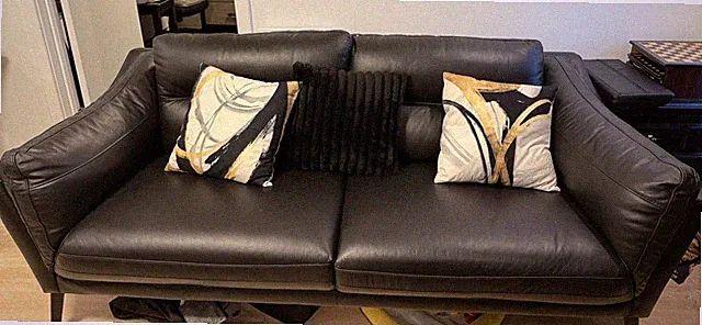 Leather Sofa Set High Quality For $300